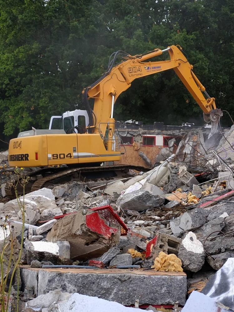 chantier démolition